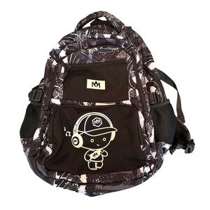 Marshmello Backpack MM Logo DJ Graphic School Travel Bag Streetwear